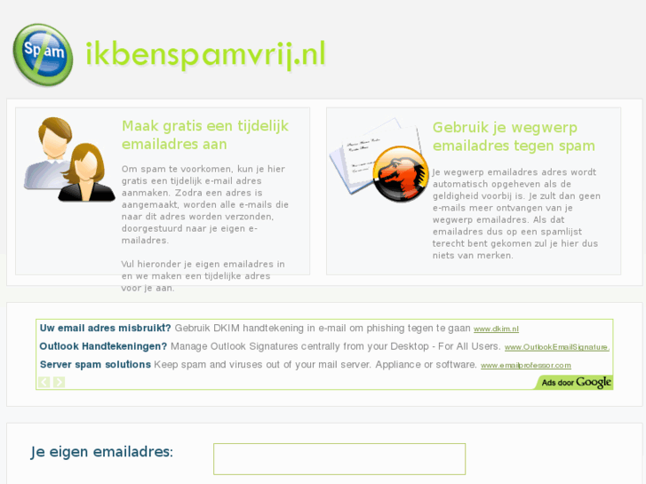 www.ikbenspamvrij.nl