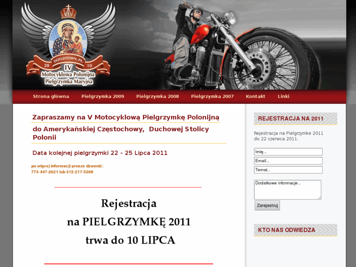 www.motocyklowapielgrzymka.com