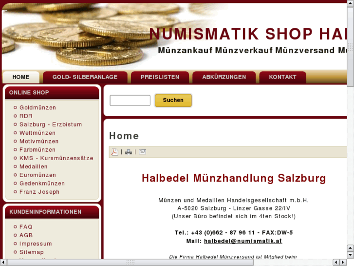 www.numismatik.info