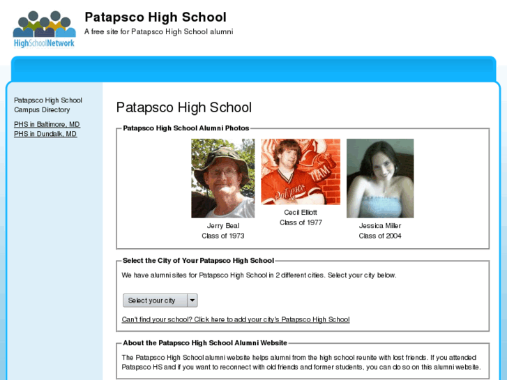 www.patapscohighschool.org