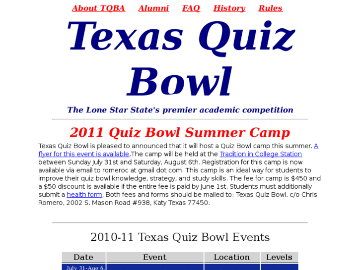 www.texasquizbowl.org