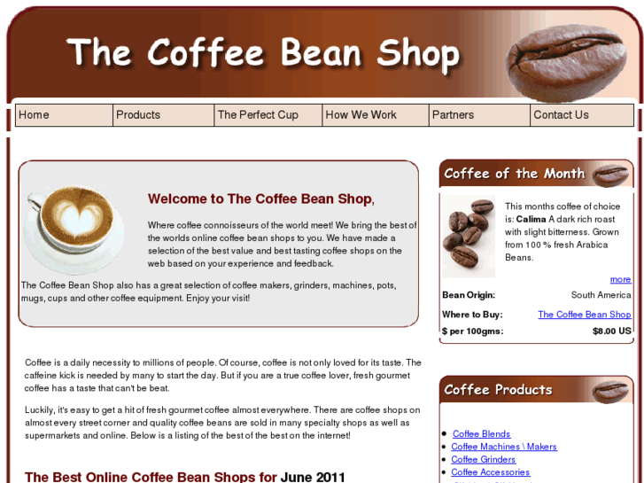 www.thecoffeebeanshop.com