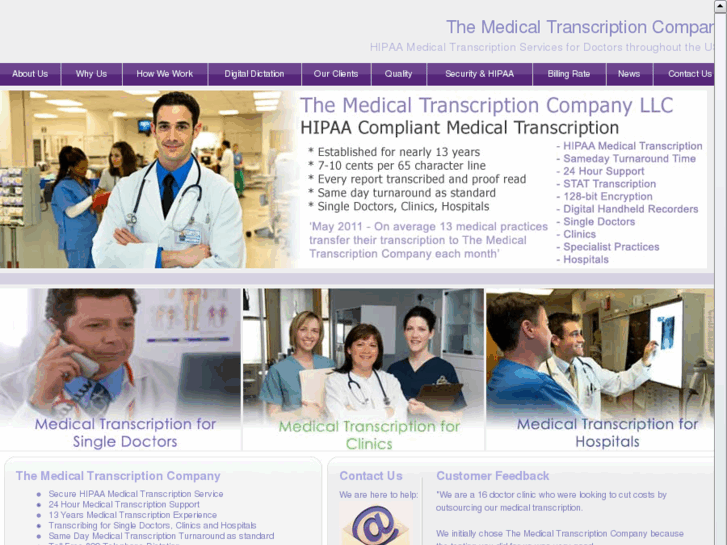 www.themedicaltranscriptioncompany.com