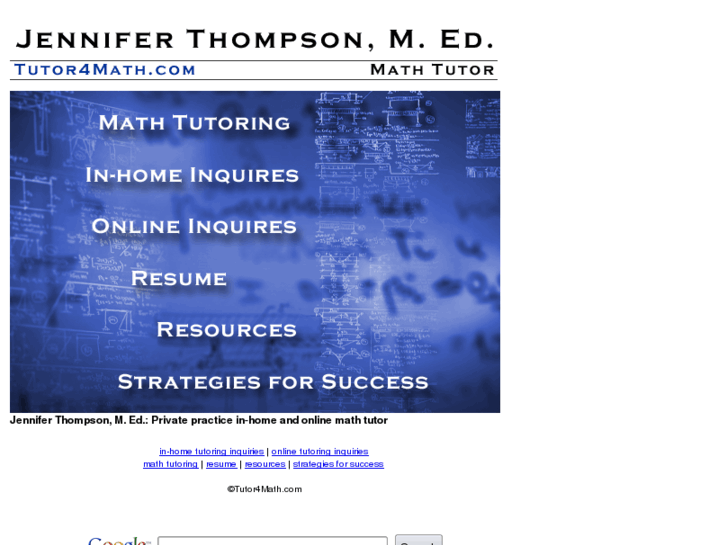 www.tutor4math.com