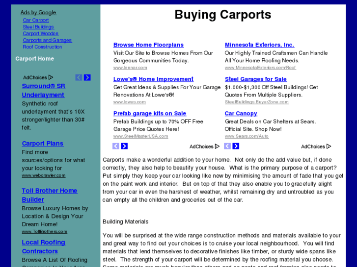 www.buyingcarports.com