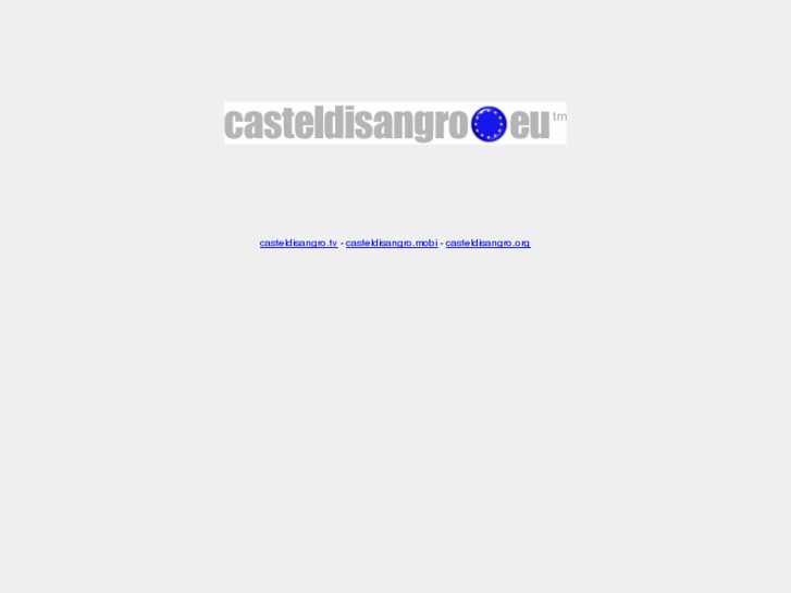 www.casteldisangro.eu