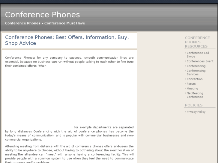 www.conferencephones.org