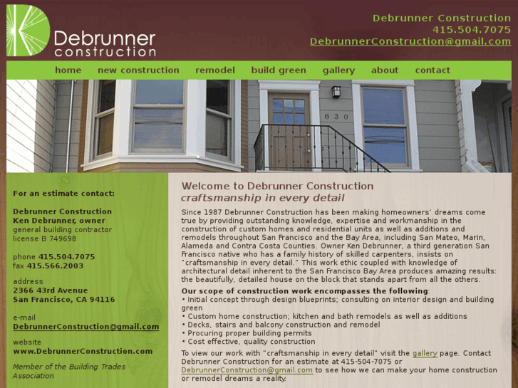 www.debrunnerconstruction.com