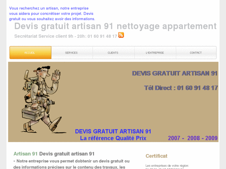 www.devis-gratuit-artisan-91.com