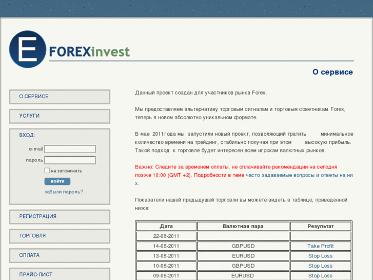 www.e-forexinvest.com