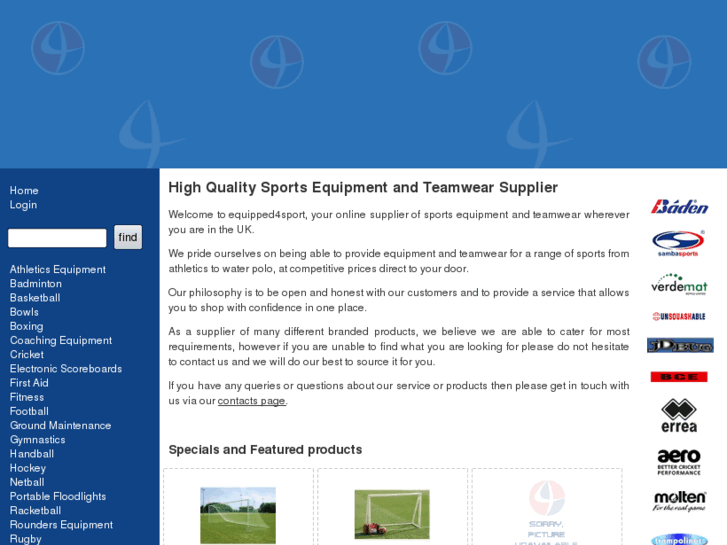 www.equipped4sport.co.uk