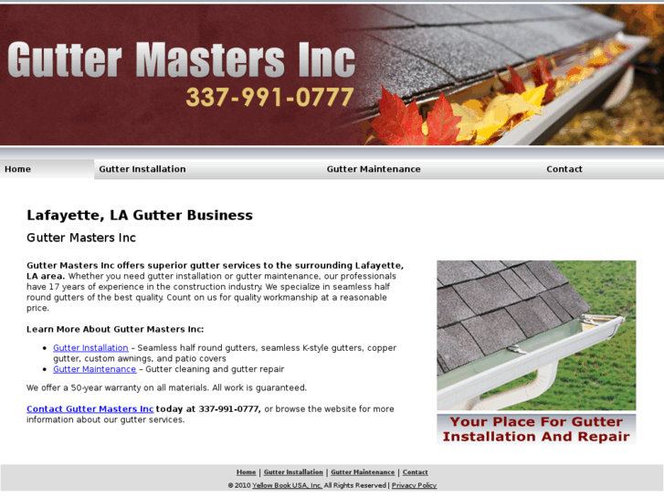 www.guttermastersinc.com