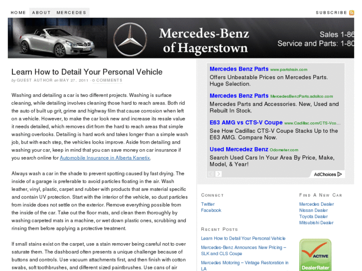 www.hagerstownmercedesblog.com