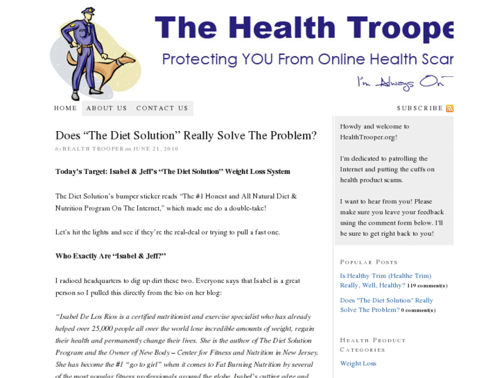 www.healthtrooper.org