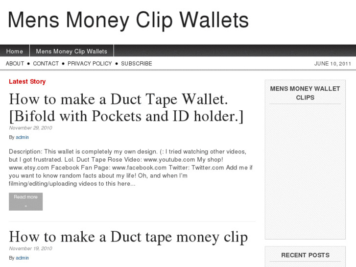 www.mensmoneyclipwallets.com