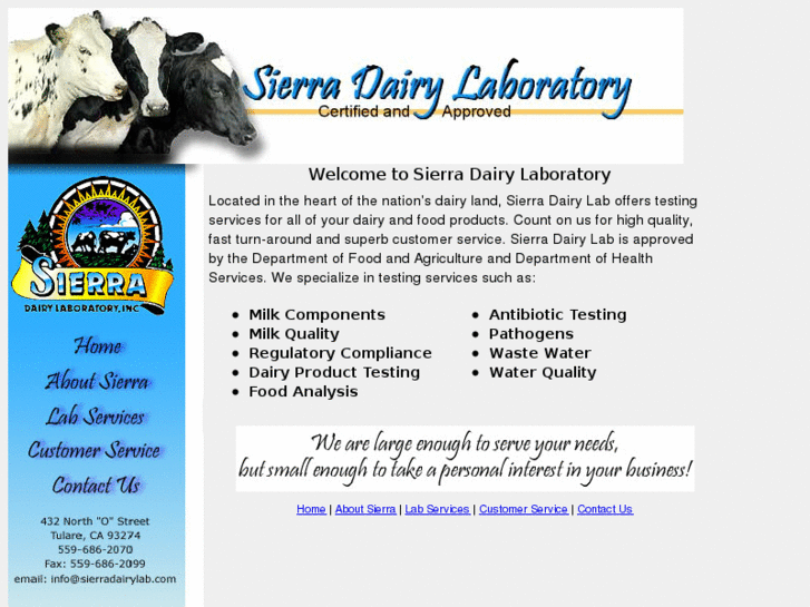 www.sierradairylab.com