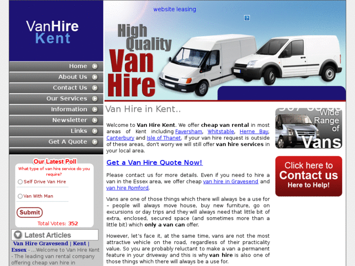 www.vanhirekent.co.uk