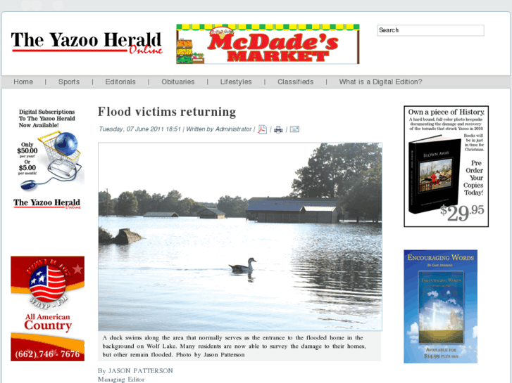 www.yazooherald.biz