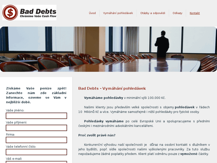 www.baddebts.cz