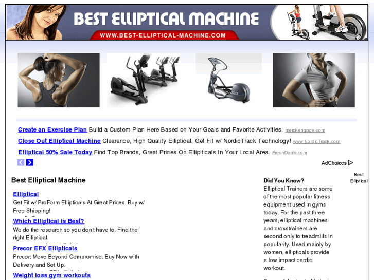 www.best-elliptical-machine.com