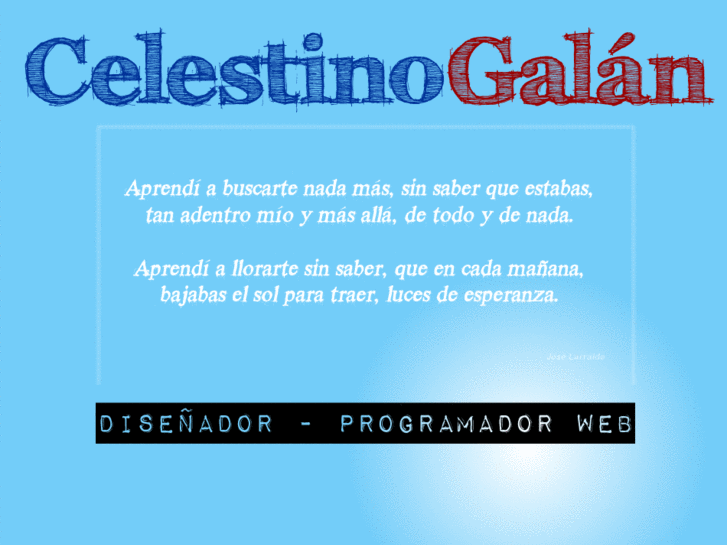 www.celestinogalan.com