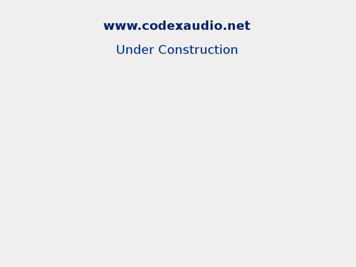 www.codexaudio.net