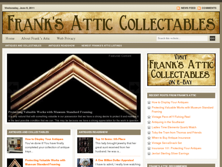 www.franks-attic-collectables.com