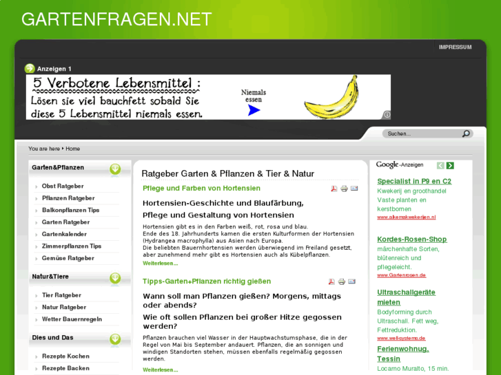 www.gartenfragen.net