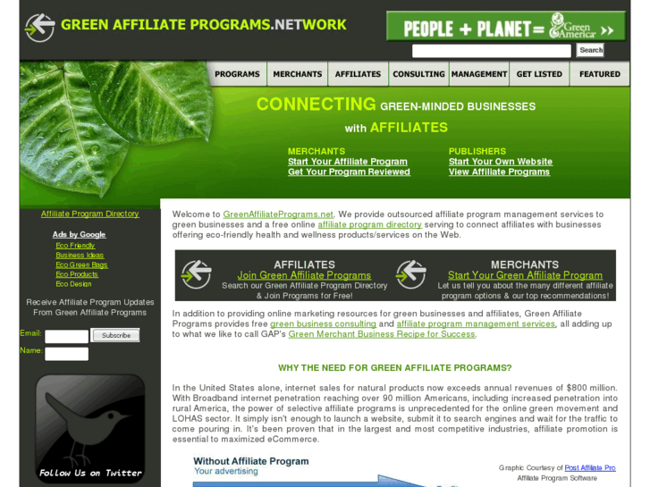 www.greenaffiliateprograms.net