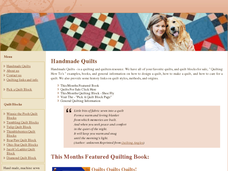 www.handmadequilts.net