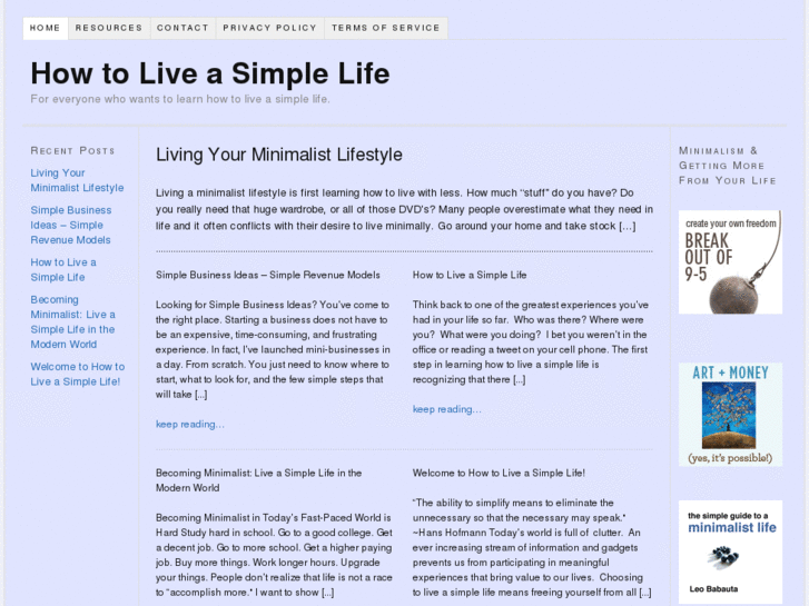 www.howtoliveasimplelife.com