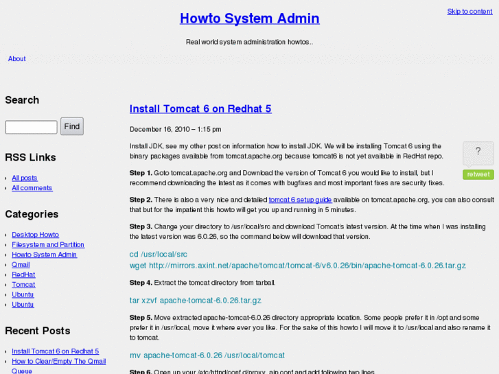 www.howtosystemadmin.com
