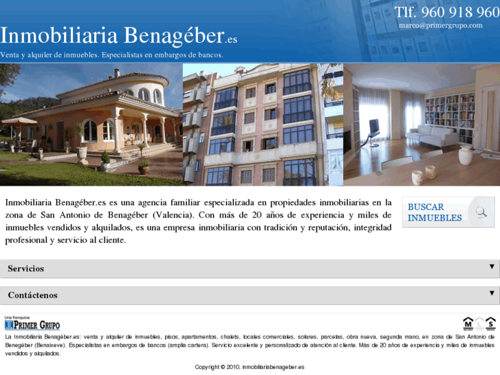 www.inmobiliariabenageber.es