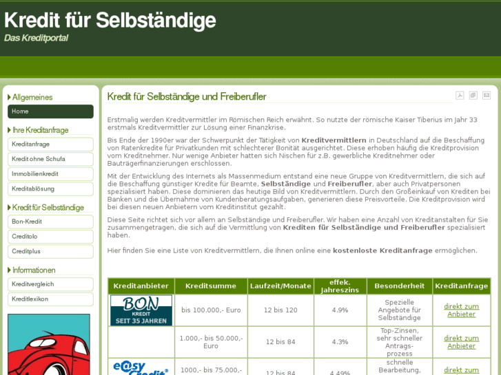 www.kredit-fuer-selbstaendige.net