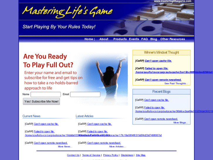 www.masteringlifesgame.com