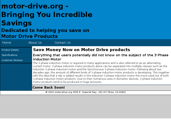 www.motor-drive.org