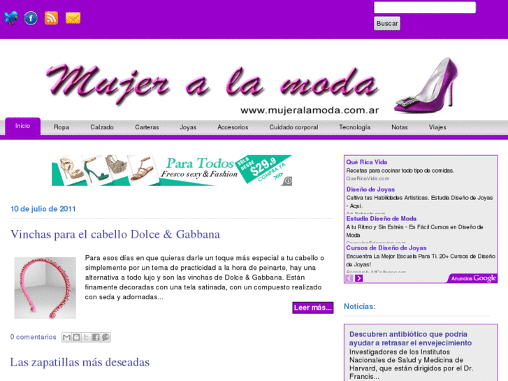 www.mujeralamoda.com.ar