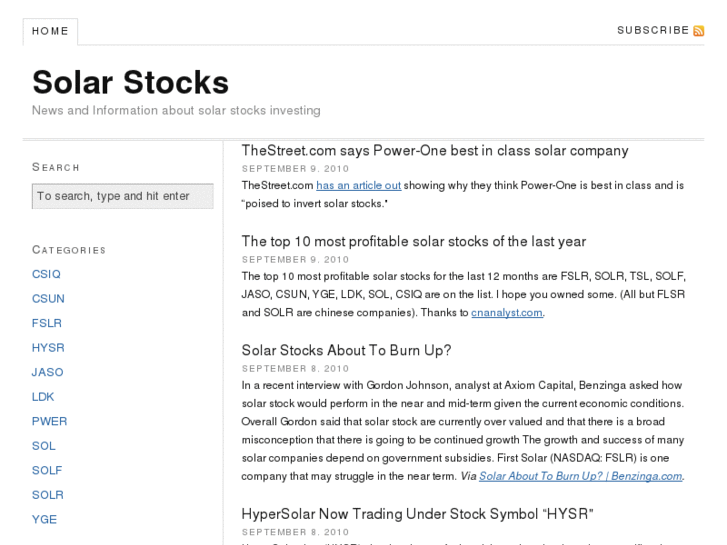 www.solarstocks.com