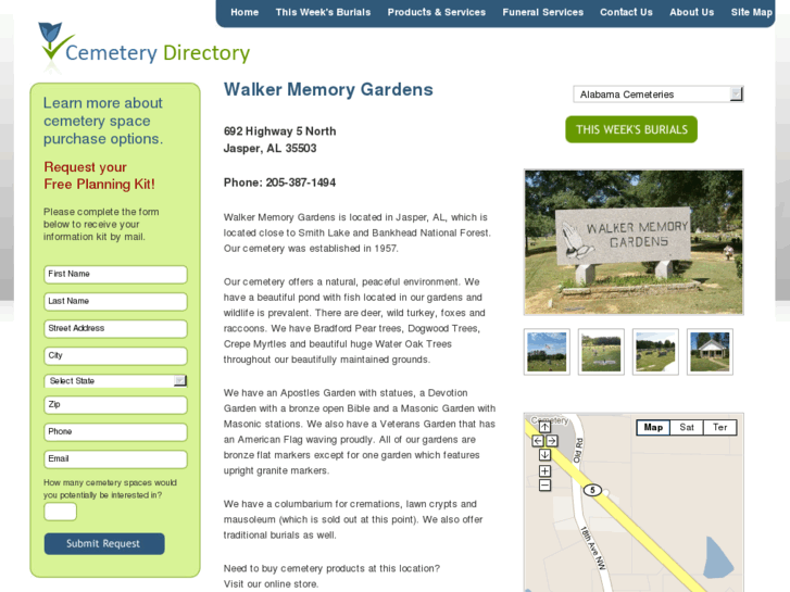 www.walkermemorygardens.com