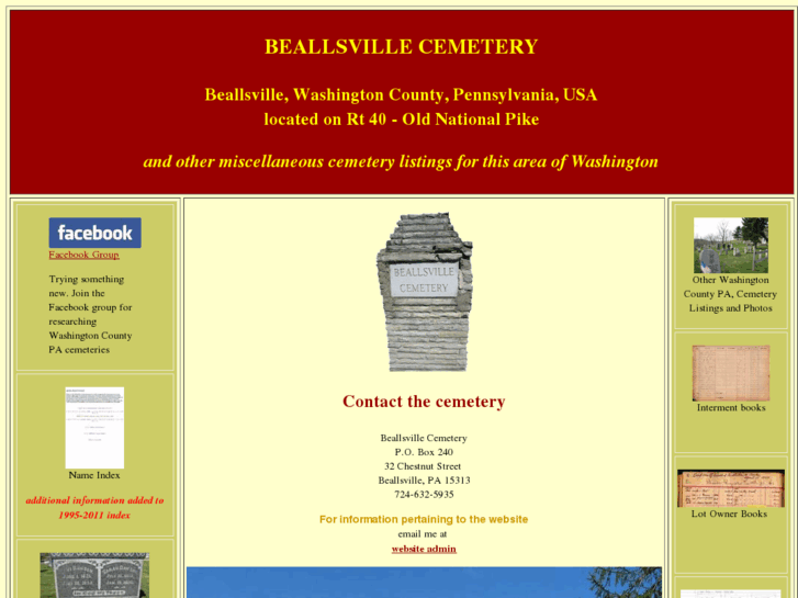 www.beallsvillecemetery.org