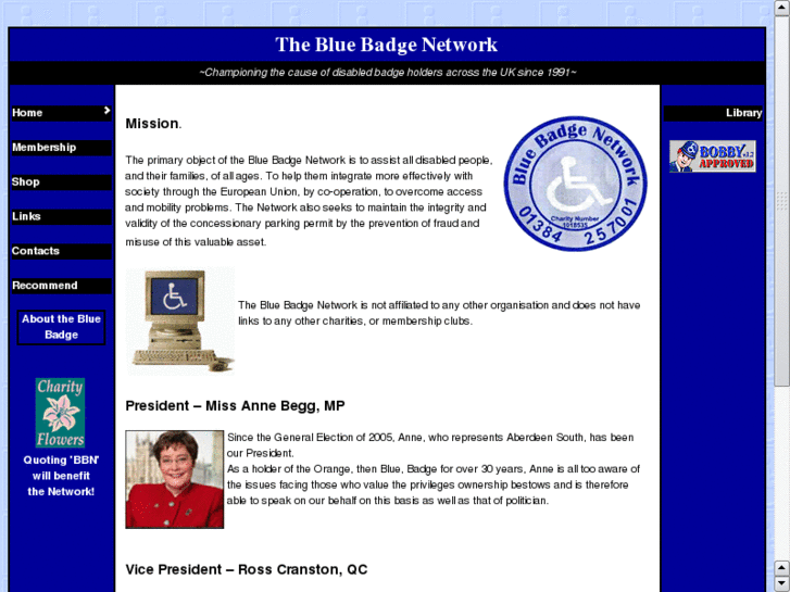 www.bluebadgenetwork.org