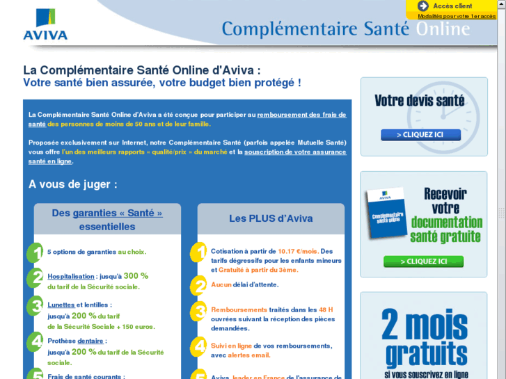 www.complementaire-sante-avivadirectonline.com