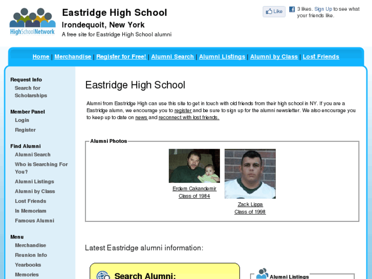 www.eastridgehighschoolalumni.com