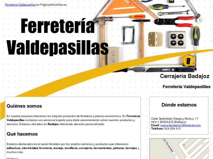 www.ferreteriavaldepasillas.com