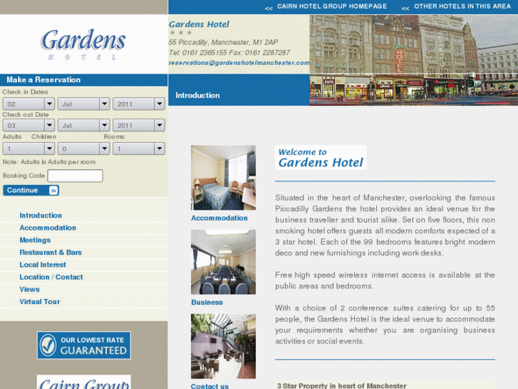 www.gardenshotelmanchester.com