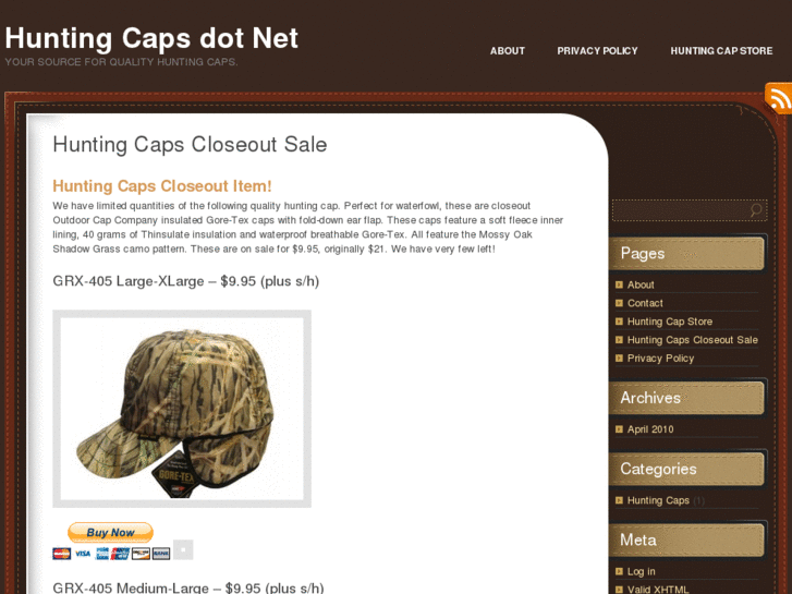 www.huntingcaps.net