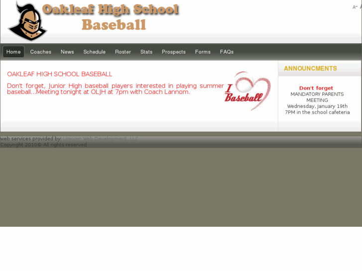 www.oakleafhighbaseball.com