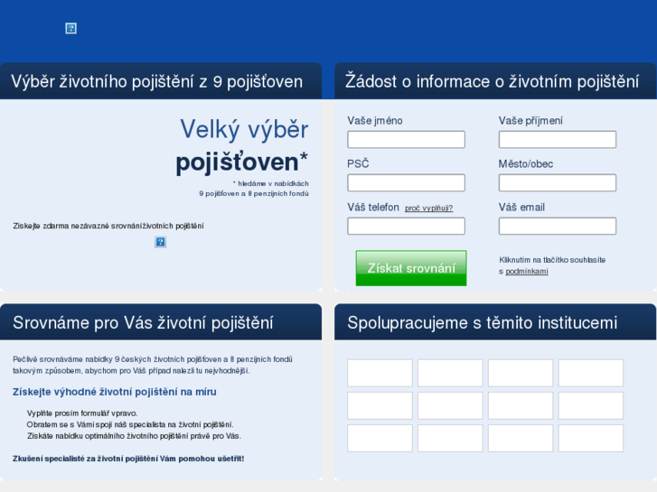 www.srovnanizivotnihopojisteni.cz