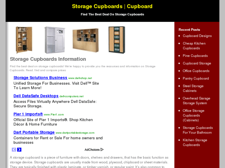 www.storagecupboards.org