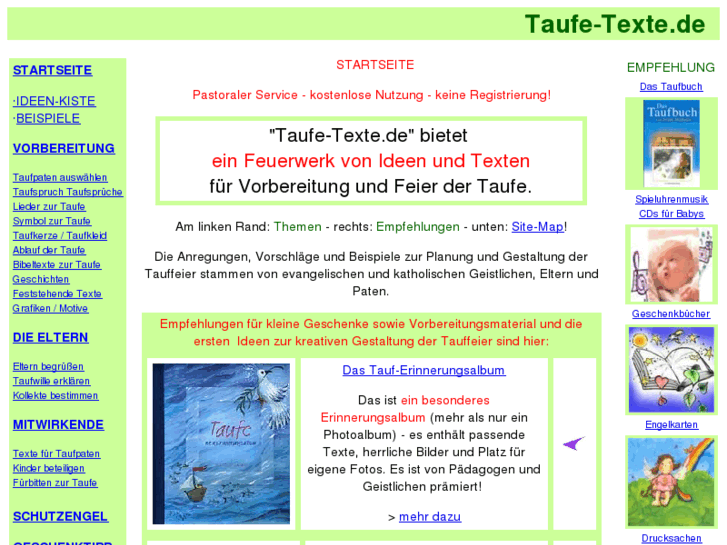 www.taufe-texte.de